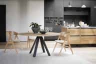 Pisipilt: Carradale söögilaud tamm/must