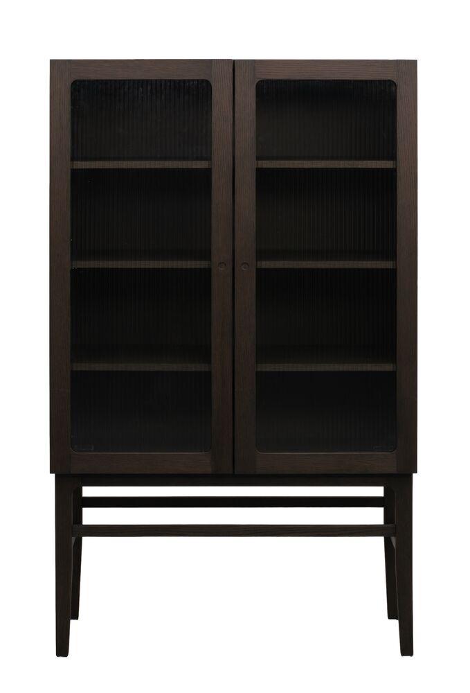 Vitriin Meadowbrook 95x160 cm, pruun tamm