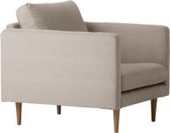 Pisipilt: Copenhagen Scandic tugitool, beež / tammejalg