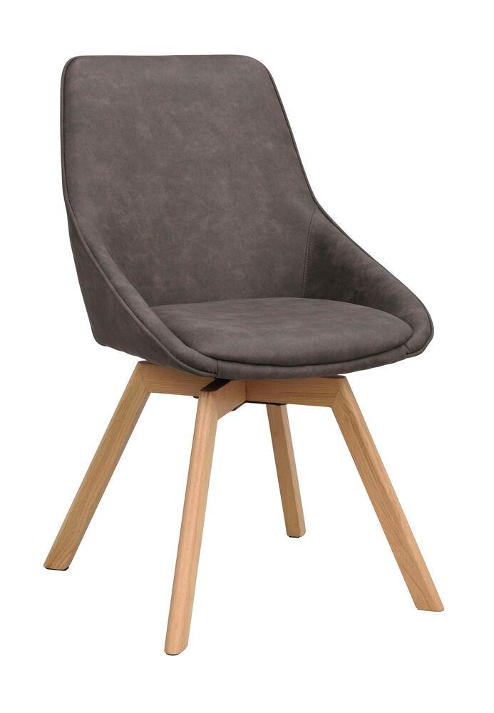 Alison tool tumehall mikrofiiber/tammejalg pöörlev