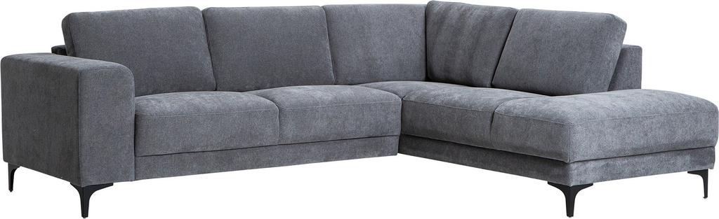 Westcoast avatud nurgaga diivan, väike, parem, Storm 97, hall