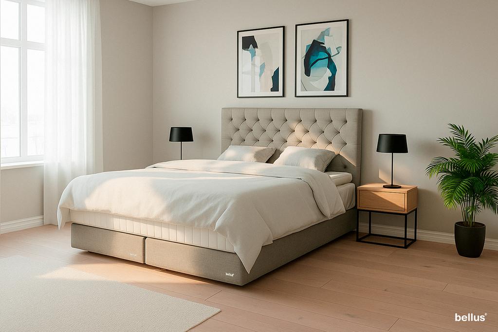 Bellus Nordic C40 jenkkivoodi, 200x200 cm, sis. kattem. + peats