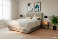 Pisipilt: Bellus Nordic C40 jenkkivoodi, 200x200 cm, sis. kattem. + peats