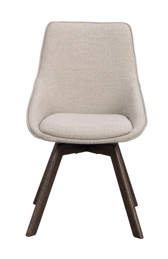 Alison tool beež tekstiil/pruun tammejalg pöörlev