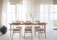 Fairmount söögilaud 220x95, beež HPL/whitewash tamm