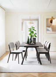 Clapperton söögilaud, 220x95, pruun tamm