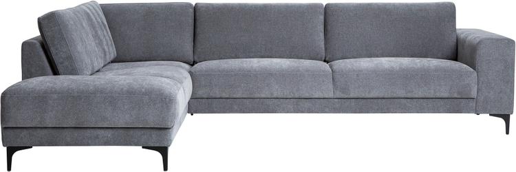 Westcoast avatud nurgaga diivan, suur, vasak, Storm 97, hall