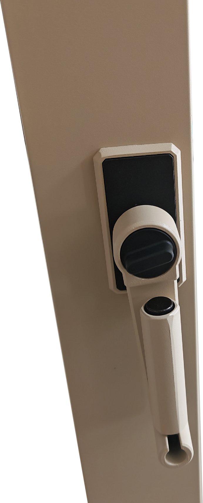 Nordic Aiamööbli paviljon 3x4m võrekatusega, khaki värvi