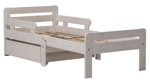 Pikendatav voodi Satumaa 75x100-185 cm + mänguasja kastiga
