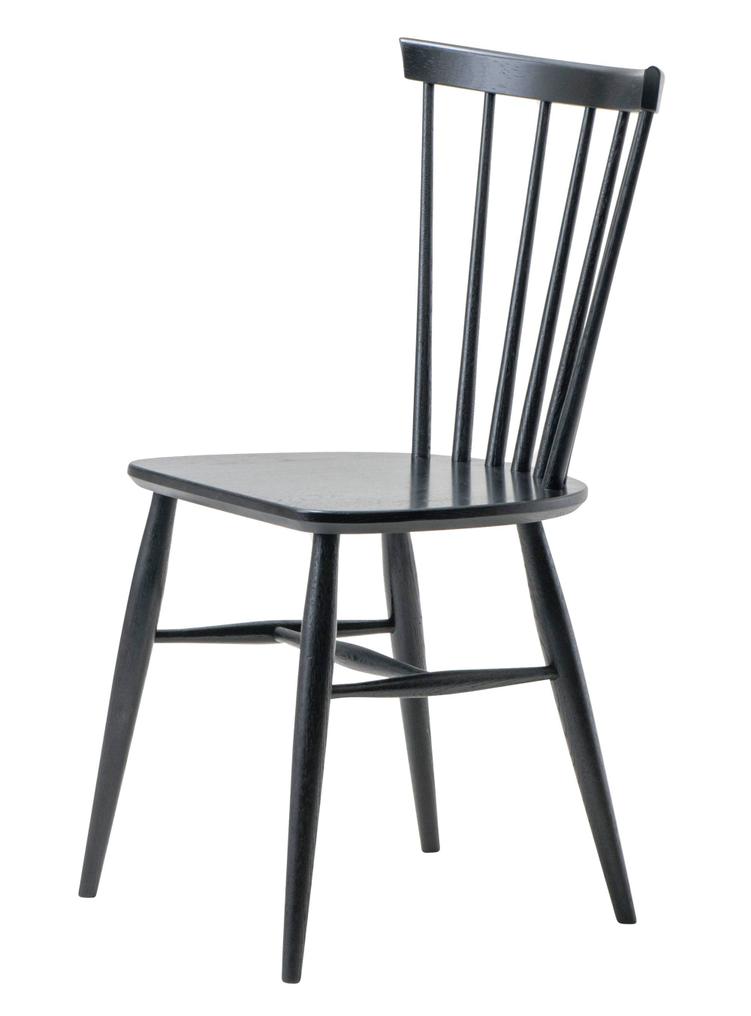 Pinja söögitool, must (kask/mdf-kohalinee) (kaasatud)