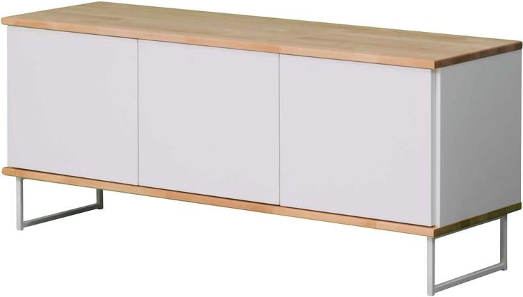 Puhvetkapp Inari 77x137, valge