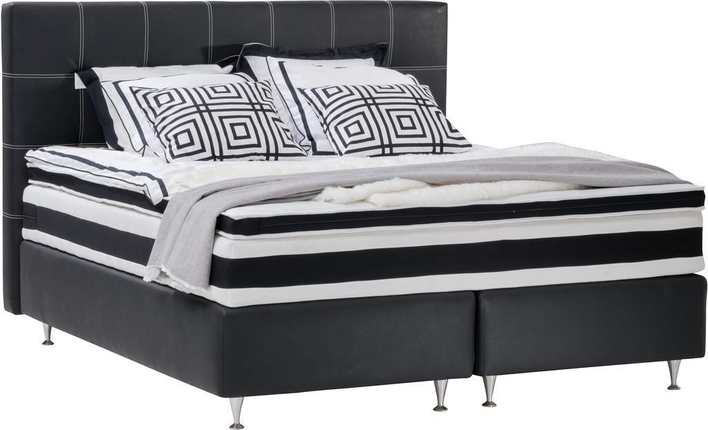 Fly Black jenkkivoodi 160x200 cm, kõva