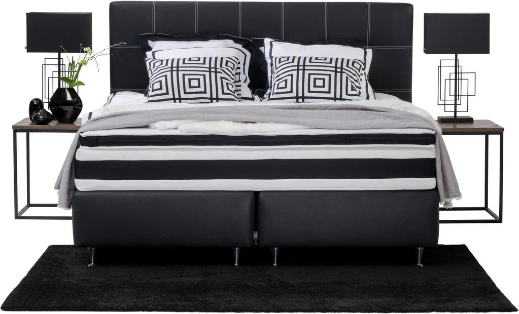 Fly Black jenkkivoodi 160x200 cm, kõva