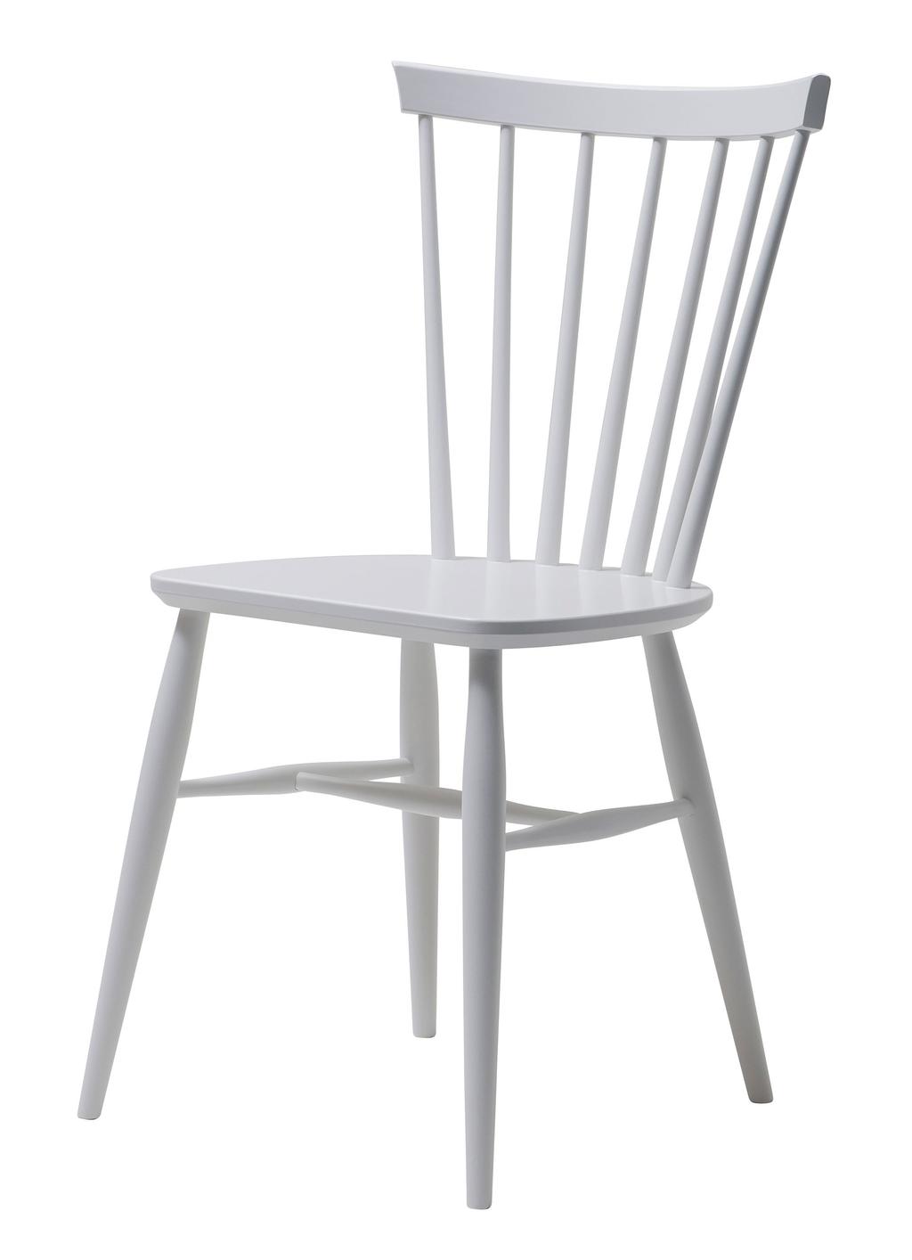 Pinja söögitool, valge ((kask/mdf-kohaline) (kaasatud)