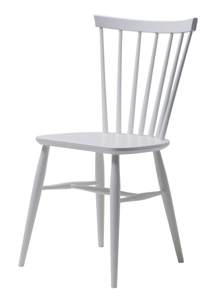 Pinja söögitool, valge ((kask/mdf-kohaline) (kaasatud)