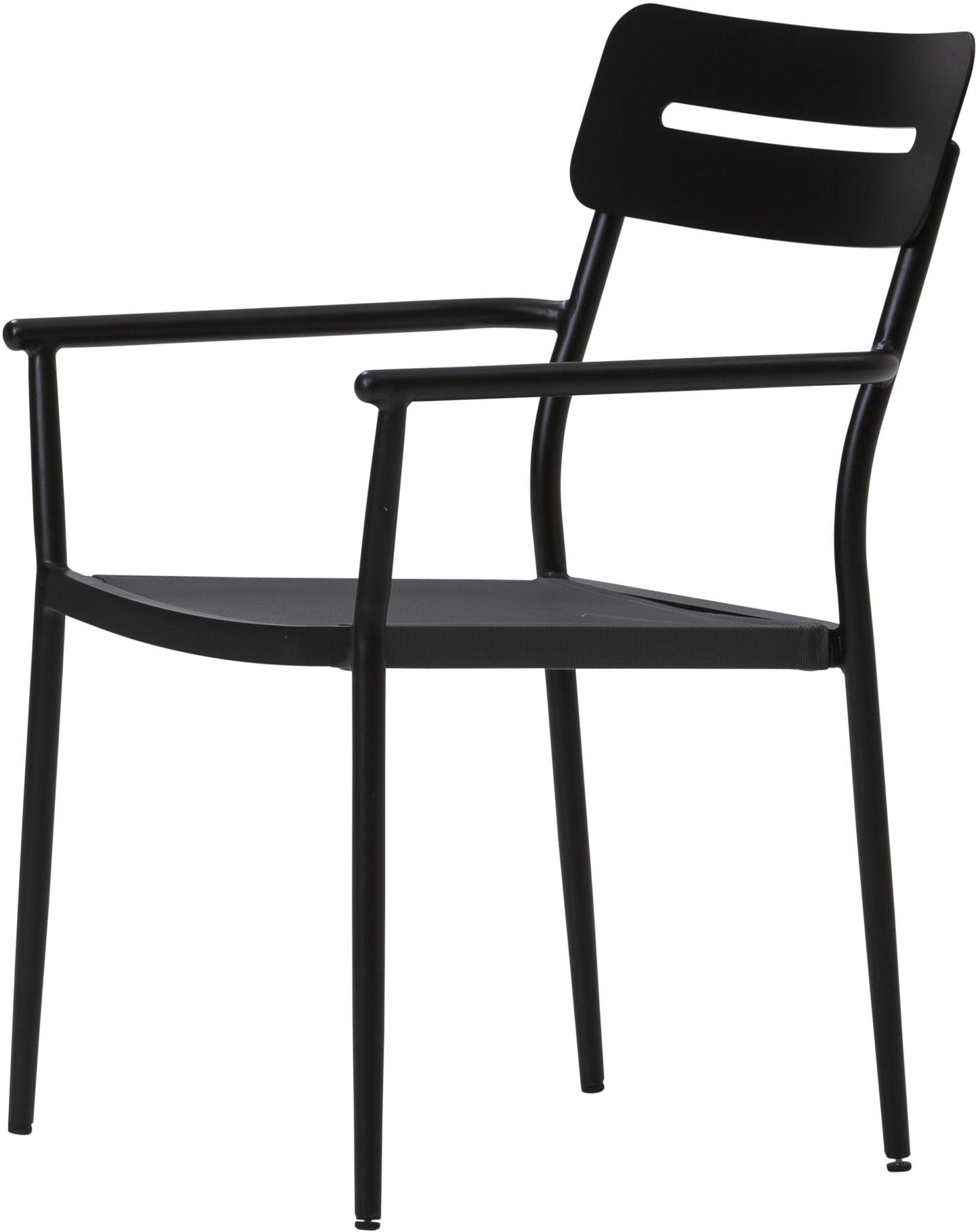 Isabella aiamööbli tool, must