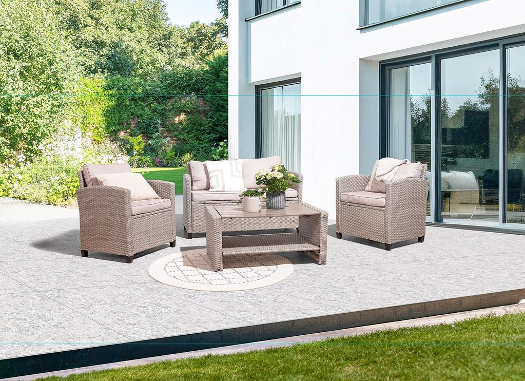 Savona diivanikomplekt 2+1+1+laud