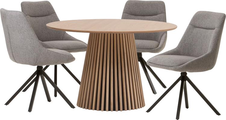 Metz & Everly söögilaua komplekt (1+4)