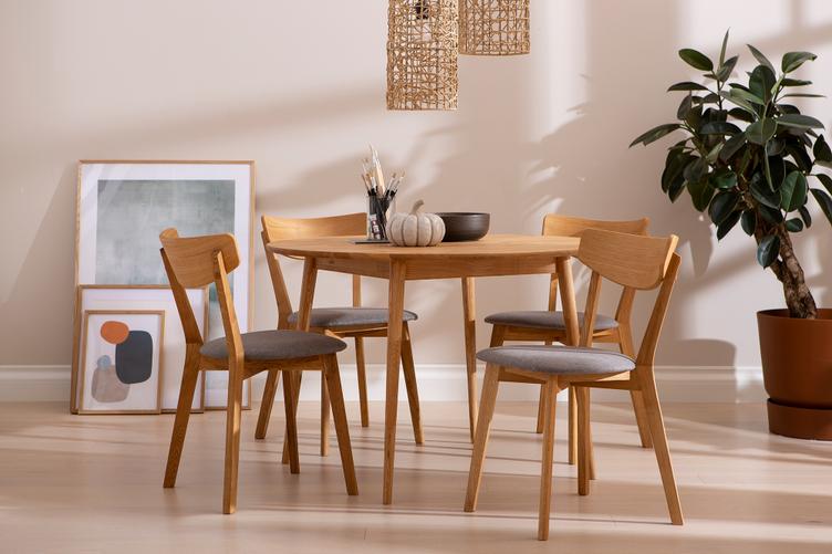 Ekholm & Ekholmen laud + 4 tooli