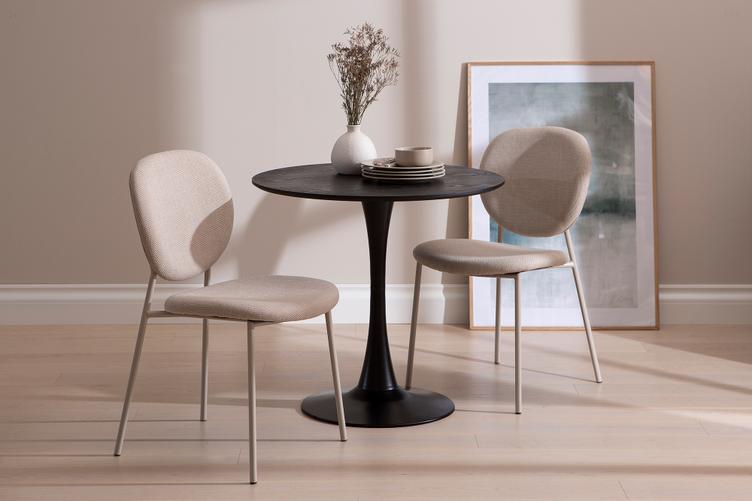 Apollo & Saga laud + 2 tooli