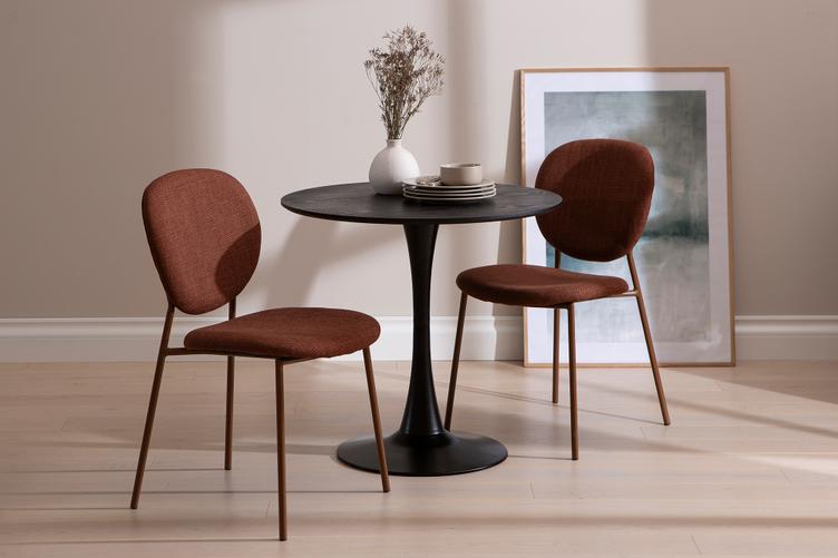 Söögilauakomplekt Apollo & Saga laud + 2 tooli