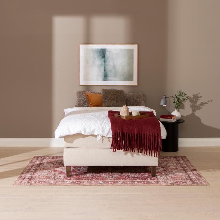 Moon Gold jenkkivoodi 120x200, viskoos, Primo 05 beež