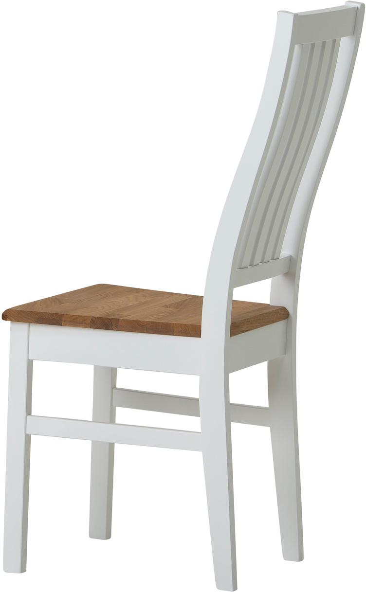 Hovi Delux söögilaua tool valge / tamm