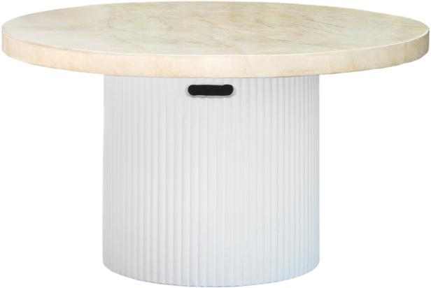 Nyborg terrassimööbli ümmargune diivanilaud 80cm