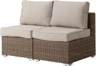 Pisipilt: Mode terrassimööbli 2-kohaline diivan, käetugedeta