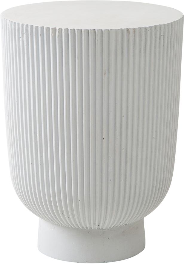 Alba aiadiivanilaud, ümar, 41cm, valge