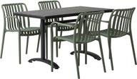 Pisipilt: Dakota & Avellino aiamööbli komplekt, laud ja toolid neljale, 130x70cm