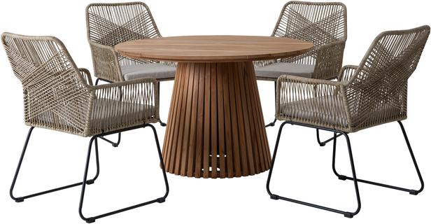 Deco & Maren söögilaua komplekt neljale