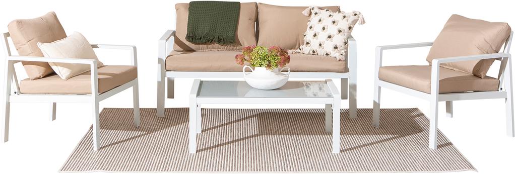 Ramnes diivanikomplekt (2-kohaline + 2 tooli + laud)