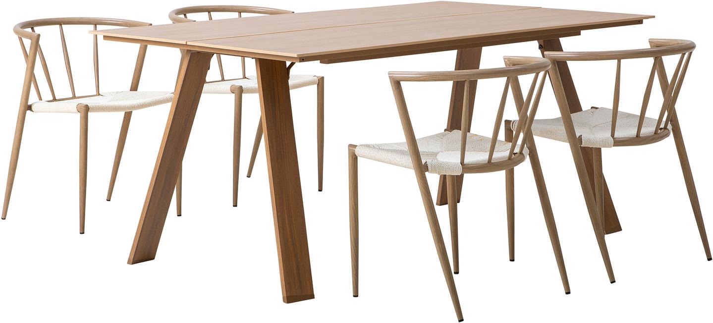 Messina & Deco söögilaua komplekt neljale