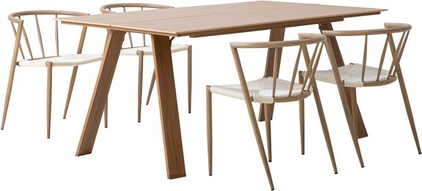 Messina & Deco söögilaua komplekt neljale