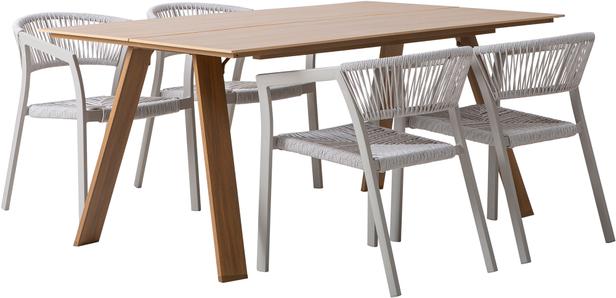 Messina & Elegance söögilaua komplekt neljale