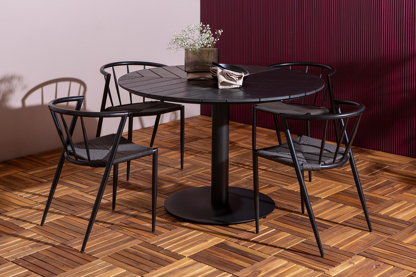 Sirena & Deco söögilaua komplekt neljale