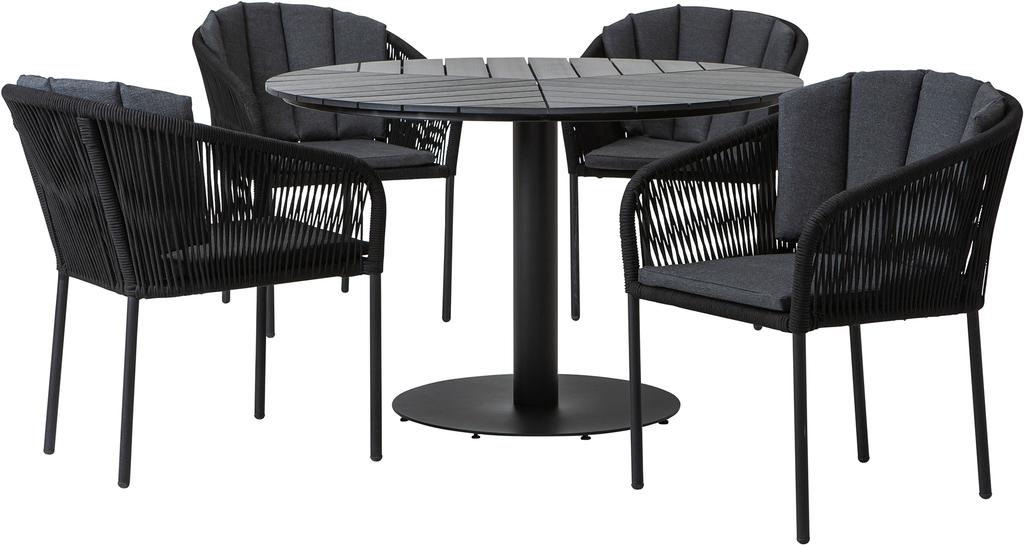 Sirena & Victoria söögilaua komplekt neljale