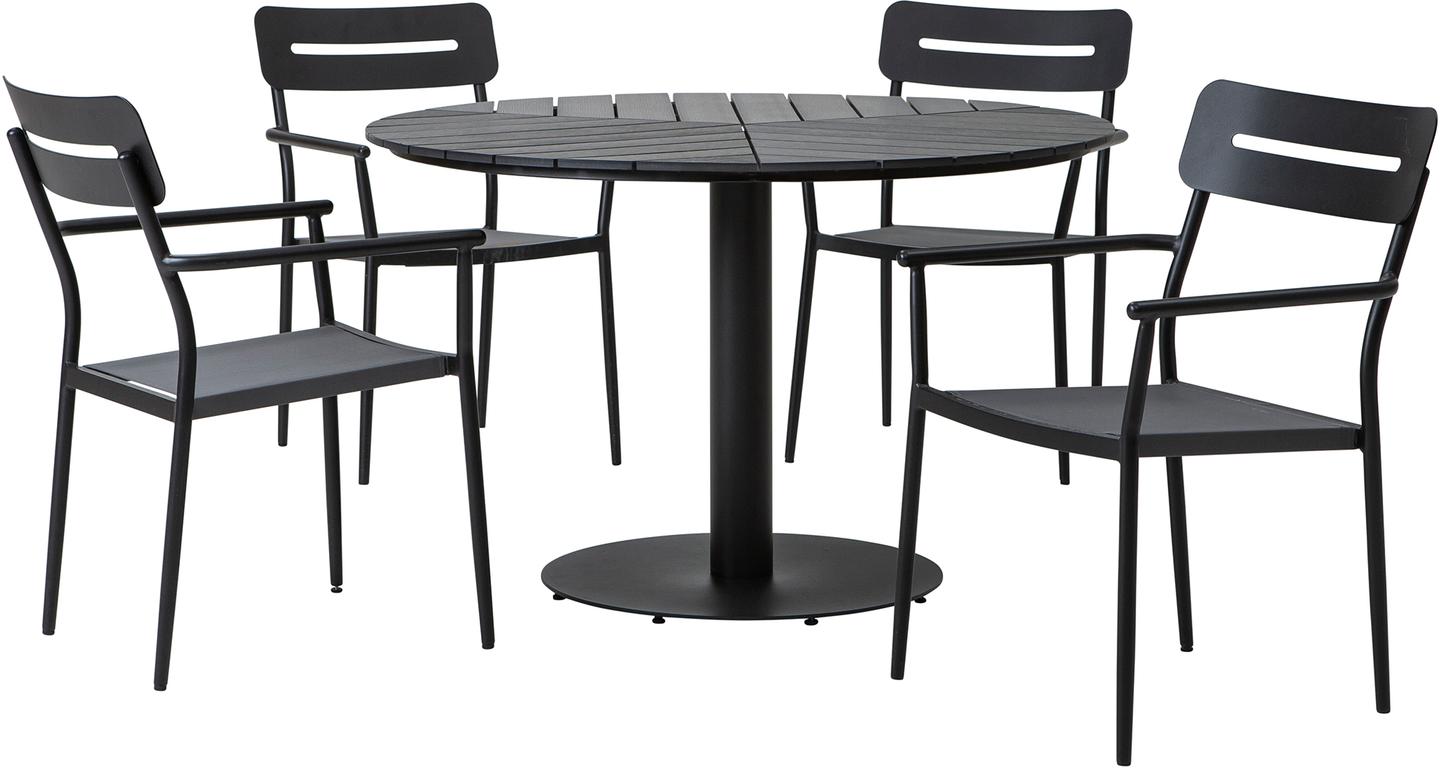 Sirena & Isabella söögilaua komplekt neljale