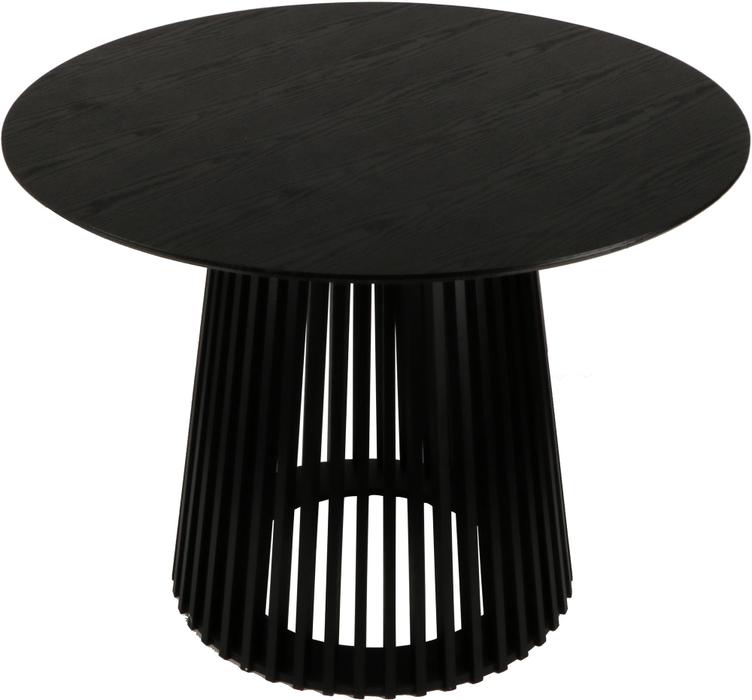 Lyon söögilaud, ümar, must