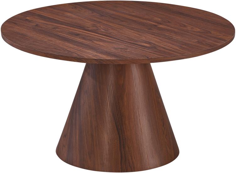 Islet diivanilaud, ümar, 80 cm, pähkel