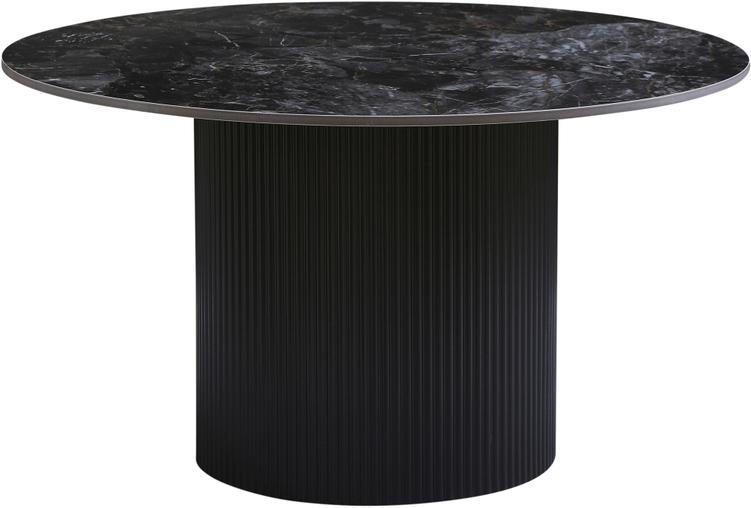 Kalida diivanilaud, ümar, 80 cm, must