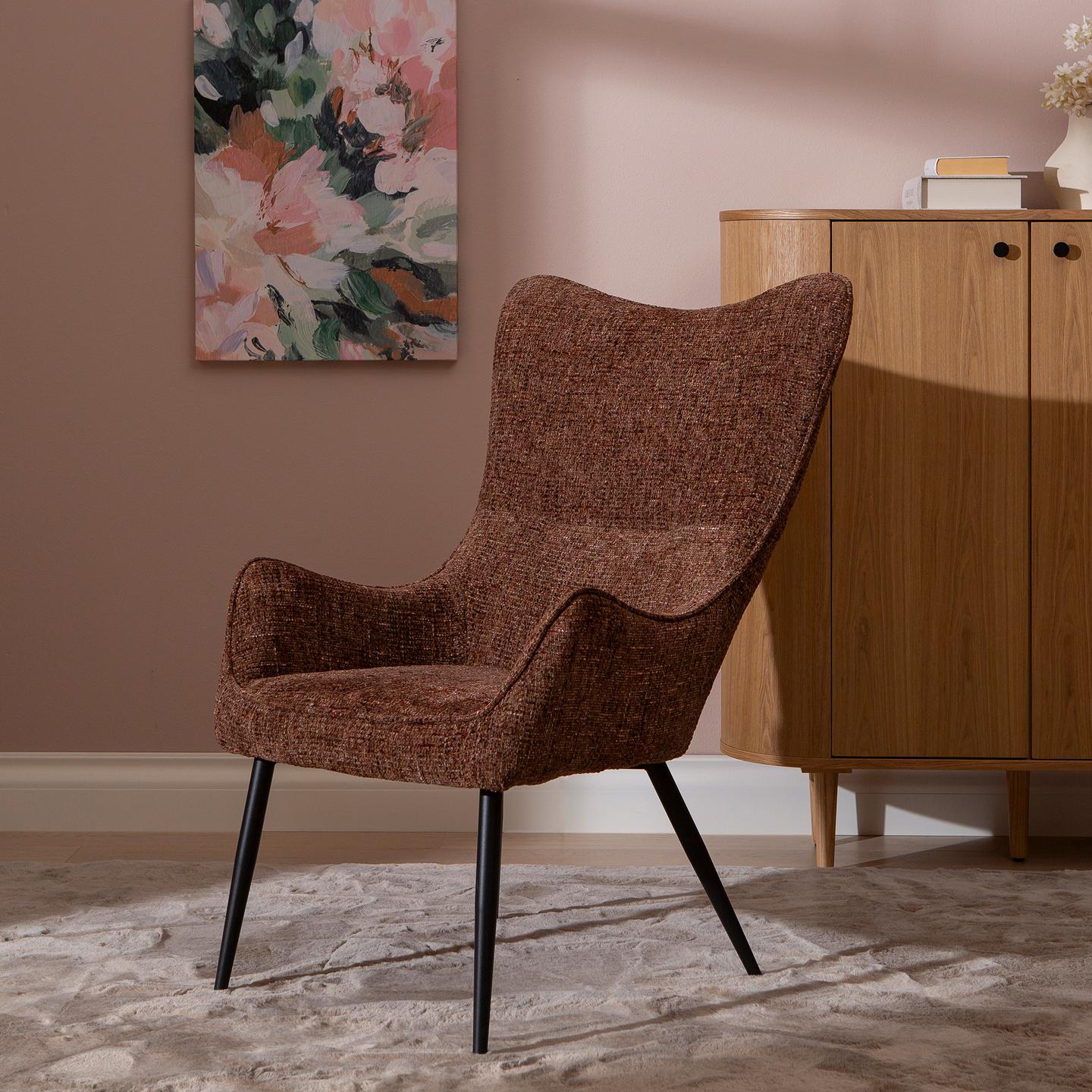 Lucy tugitool, pruun