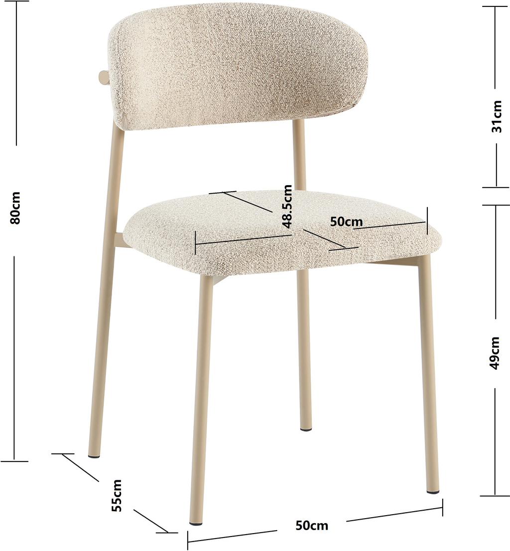 Bow söögitool, khaki