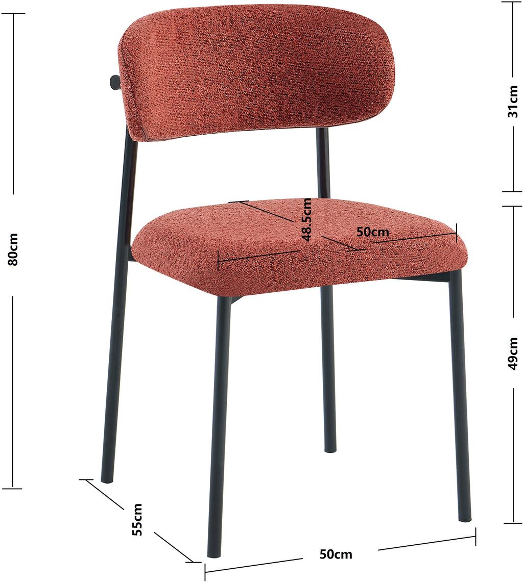 Söögitool Bow punane