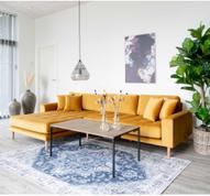 Pisipilt: House Nordic Lido nurgadiivan, kuldne, vasak