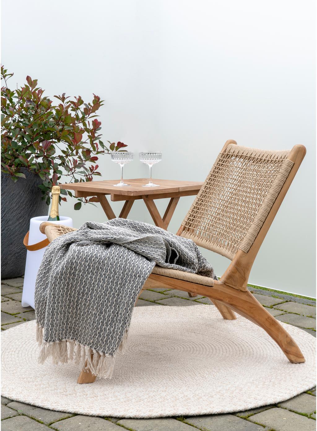 House Nordic Cort tekk, 130x160 cm, puuvill