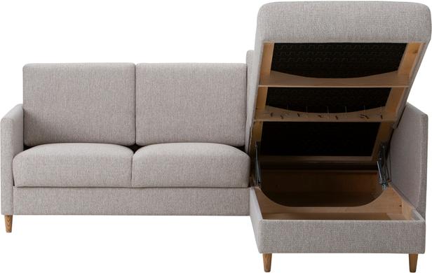 Nobe avatud nurgaga diivanvoodi, parem