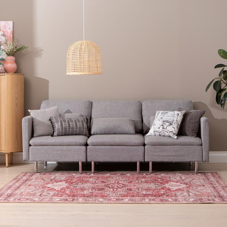 Lotti 3-kohaline diivan, hall