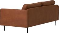 Copenhagen Scandic 3-kohaline diivan, pruun kentucky bonded nahk